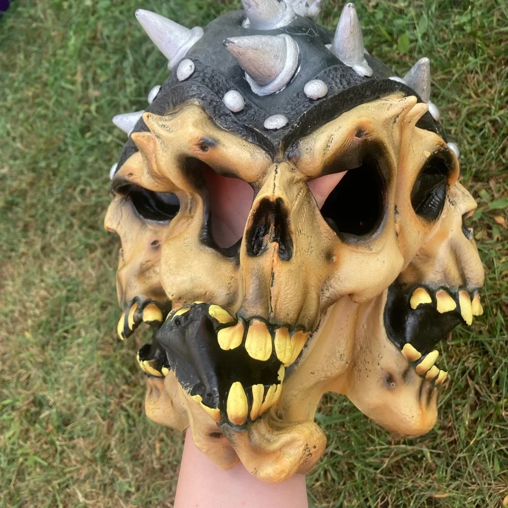 Vintage Horror Skull Mask // Halloween // Cosplay
